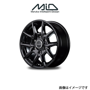 MID ロードマックス KG25 アルミホイール 4本 ハイエース/レジアスエース 200系(15×6J 6-139.7 INSET33 ブラック)ROADMAX KG25