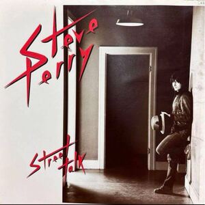 スティーヴペリー Street Talk★ステッカー付★プロモサンプラー見本盤 STEVE PERRY STREET TALK 