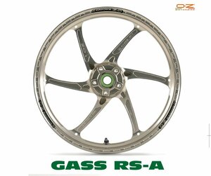 ★業販価格はお問合せ下さい★新品OZレーシングアルミ鍛造ホイールGASS-RSA チタンアルマイト前後セットZ900RS/cafe　350/600-17　