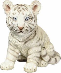 置物 虎 タイガー 白 ホワイトタイガー 人気 お洒落 かっこいい 可愛い 高級 高級感 プレゼント インテリア 雑貨 ペット ライオン ジャガー