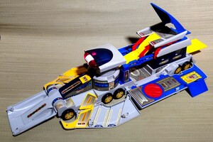 絶版 動作品 トミカ 緊急発進 マグナムパトレーラー　