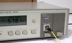 【正常動作品】ANRITSU MF91A 600-1000nm 光波長計