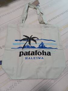 【日本未発売】Hawaii Patagonia パタゴニア　パタロハ　 ハレイワ キャンバス トートバッグ ハワイ限定 ハレイワ限定　新品 未使用