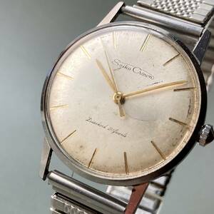 【動作品】セイコー クラウン 腕時計 1960年 昭和35年 手巻き メンズ SEIKO Crown ビンテージ ウォッチ 男性 アンティーク ラウンド型