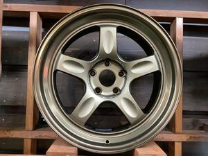 送料無料◆新品◆RAYS　VOLK RACING　21C　鍛造FORGED　4本set◆18×9.5J+20◆ブロンズカラー◆GTR32・R33・R34・S15・Z33・ランエボ 