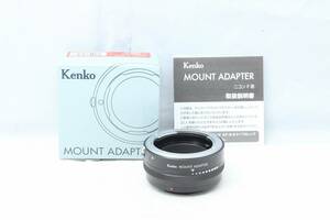 未使用品☆Kenko MOUNT ADAPTER LENS NF-EOS M ケンコー マウントアダプター ②