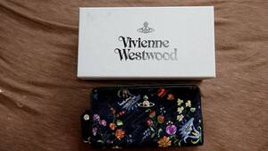 【新品未使用】Vivienne Westwood 長財布 花柄 ヴィヴィアンウエストウッド 【日本未発売】coventry black