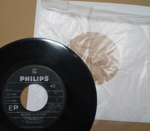 ジャンク Blonde On Blonde/Castles In The Sky + 2/ブロンド・オン・ブロンド MEXICO PHILIPS - 6256 001Orig 7inch サイケ ガレージ