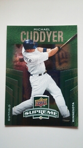 2010 Upper Deck Supreme Green Michael Cuddyer