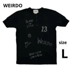 WEIRDO ウィアード　ヘンリーネックT グラッドハンド　ギャングスタービル