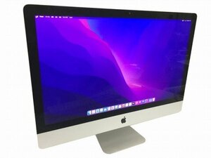 ATK445201相 Apple iMac A1419 Retina 5K 27インチ Late 2015 Core i5-6500 メモリ8GB HDD1TB 直接お渡し歓迎