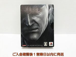 【1円】PS3 メタルギアソリッド 4 ガンズ・オブ・ザ・パトリオット 初回生産版 ゲームソフト プレステ3 J07-913yk/F3