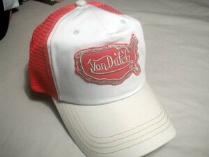 ｒ新品■Vondutch (ボンダッチ）キャップ オレンジ