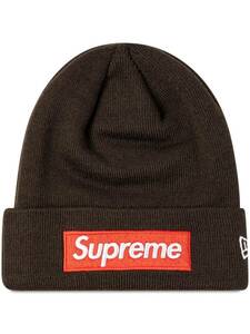 Supreme x New Era box-logo beanie Brown 22FW シュプリーム ニューエラ ボックス ロゴ ビーニー ブラウン B220