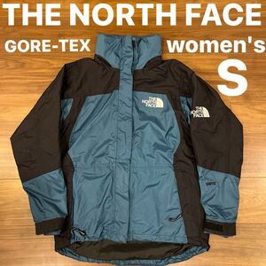 THE NORTH FACE GORE-TEX ゴアテックスノースフェイス　 マウンテンジャケット　WOMENS S 収納フード付き