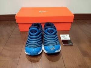 NIKE　ナイキ　ダイナモフリー　DYNAMO FREE　PS　20.5cm　ネイビー　ブルー