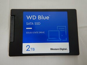【サイコム】Western Digital WD BLUE WDS200T2B0A-00SM50 (SSD/2TB) @Used@ BULK u0605G