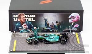 【海外特注モデル】1/43 Aston Martin F1 AMR22 #5 Sebastian Vettel Abu Dhabi GP Last Race 2022 Spark ベッテル ラストレース限定300台