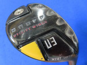 【中古】グローブライド 2022 ONOFF FAIRWAY WINGS KURO（オノフ フェアウェイウィングスクロ）ユーティリティ U3（21°）【S】CBT:622-I