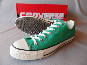 30cm！新品◆CONVERSE ALL STAR (R) OX◆US11.5(30cm)GREEN◆サーフィン/スケートボード/スノーボード/BMX