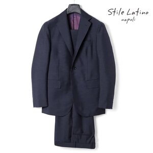 ◆【Stile Latino(スティレラティーノ)/春夏/モヘヤウールトロピカル3Bスーツ(VINCENZO)】[stl2450021-44]