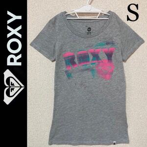 ROXY☆半袖Ｔシャツ S グレー ロキシー