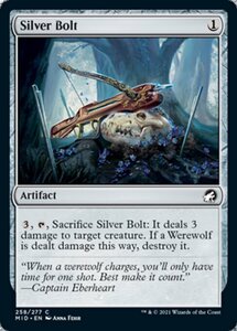 MTG ■無/英語版■ 《銀弾/Silver Bolt》★FOIL★イニストラード真夜中の狩り MID