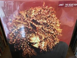 JANET JACKSON THE VELVET ROPE LP UK ORIGINAL PRESS!! 「Got 