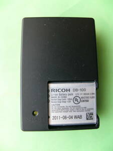 ■RICHO BJ-10 純正充電器.とDB-100 純正充電池セット.美品■.、