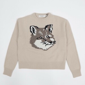 【新品】メゾン キツネ ニット セーター ベージュ レディース MAISON KITSUNE P220 XS