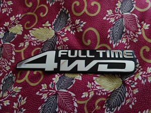 ランドクルーザー80 ランクル80 FULL TIME 4WD エンブレム 中古品