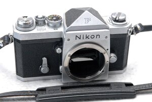 Nikon ニコン高級一眼レフカメラ F ボディ + アイレベルファインダー付 （前期型）希少な作動品