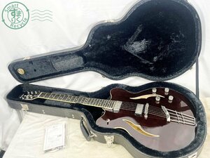 2405603753　■ 1円~ Hofner ヘフナー VERYTHIN SP TBR HVSP-TBR エレキギター セミアコ S07057 ブラウン系 ハードケース付き 弦楽器