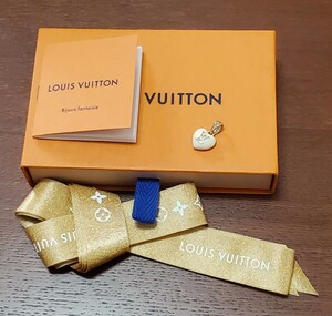 ●ルイヴィトン LOUIS VUITTON● ハート　チャーム　トップのみ　ペンダント　箱付き　美品　