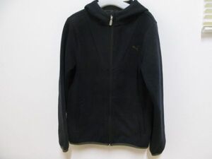 (41685)PUMA　プーマ　キッズ　ジップ　パーカー　ネイビー　150㎝　USED　