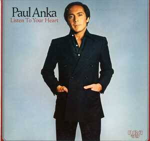 即買　ＬＰ盤　ポール・アンカ：Paul Anka　愛の旋律：Listen To Tour Heart