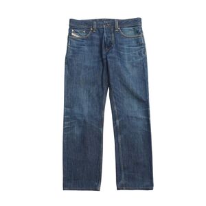 TI4689□ディーゼル/DIESEL*メンズ*W30L32*LARKEE-T WASH 008Y9 TURBO REGULAR-TAPERED*ユーズド加工*デニムパンツ/ジーンズ/ジーパン