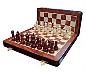 木製の西洋将棋　チェスセット CW-103