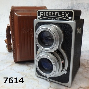 ■FK-7614◆アンティーク 2眼カメラ　RICOH FLEX リコーフレックス　20240919