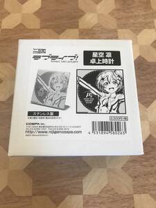 中古品 ラブライブ! 　星空凛　卓上時計 2304m60