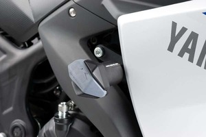 38%OFF★PUIG クラッシュパッド エンジンガード レーシングスライダー YZF-R3 YZF-R25 ヤマハ 2015 2017 7725N