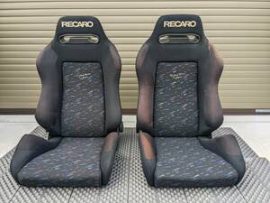 【1円～】RECARO SR-3 ルマンカラー 希少な30周年記念モデル（30th Anniversary）正規品2脚セット！ベースに！検レカロ/セミバケ/SR3/LX/LS