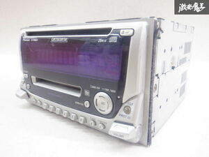 【最終値下】pioneer パイオニア carrozzeia カロッツェリア 汎用 CDデッキ CDプレイヤー MDプレイヤー 2DIN FH-P3006 棚2J21