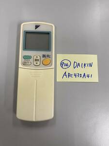 【中古品 926 】★DAIKIN/ダイキン　ARC432A41