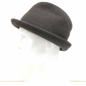 ◆CA4LA カシラ ウール100% 中折れハット F チャコールブラウン 帽子 日除け サイズ調節◎ 日本製 国内正規品 メンズ 紳士