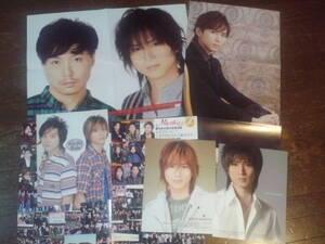 【同梱可】★KinKi Kids★堂本光一☆ピンナップ（6枚）＊サイズ：50.0㎝×37.0㎝ほか3枚、ノートサイズ3枚☆ma1-201