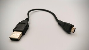 【定型郵便対応】USB Type-A~Micro-B 0.2m