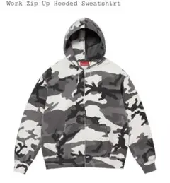 Supreme Work Zip Up Hooded Sweatshirt