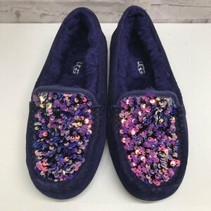 UGG アグ モカシン スパンコール ボア 23cm 1116072 240424RM440007