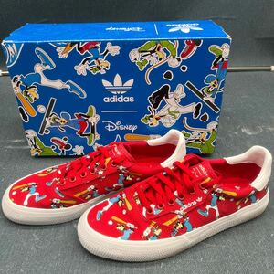 707 adidas Originals 3MC ×ディズニースポーツ グーフィー レッド 25.5cm 7 1/2 Disney GOOFY